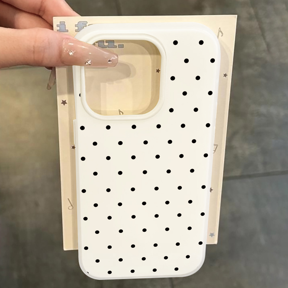 Samsung Galaxy A55 - Capa Minimalista com Bolinhas à Prova
