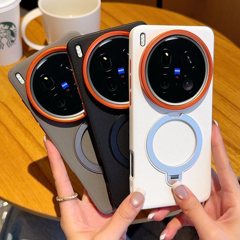 Vivo X200 - Capa de Telefone de Tecido Texturizado