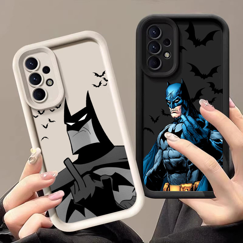 Samsung Galaxy A55 - Capa Protetora Macia B-Bats-Mans Marvel Bat