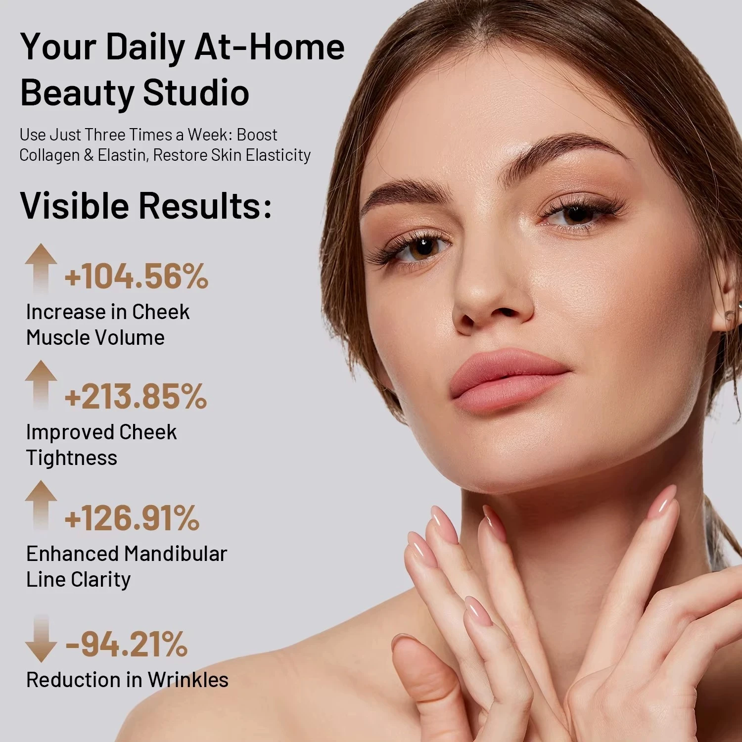 Massageador facial rf, terapia - Galvanic Skin Sensor avaliação e preço