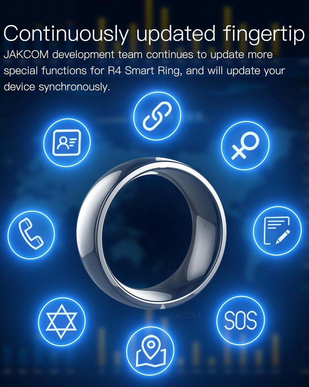 Jakcom anel inteligente r4 dis - Smart Ring Nfc Pay avaliação e preço