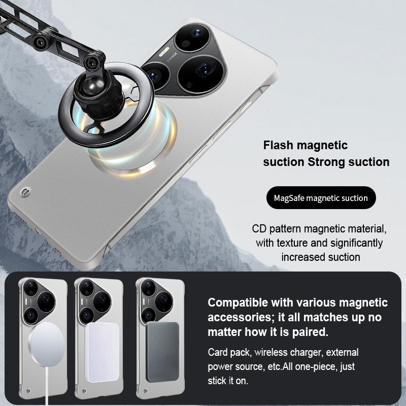 Capa Magnética Fina e Elegante - Huawei Pura 70 avaliação e preço