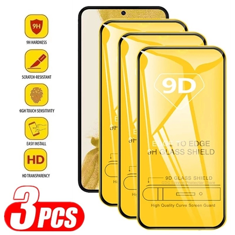 3 pçs 9d capa completa proteto - Realme Gt 6 avaliação e preço
